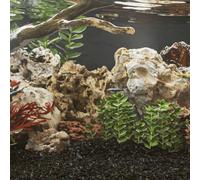 Ordellia Pierres du Dragon 25 kg Marron, rochers naturels pour Aquarium, cachettes et décoration, Taille 10-40 cm, Parfaits pour Plantes, Micro-paysages, Jardin et bonsaïs