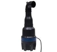 Ordellia Pompe de bassin 16000 l/h 75 W 230 V 10 m Câble Ø 75 mm Sortie particules de saleté jusqu'à 6 mm Arbre en céramique pour la circulation de l'eau dans l'étang Pompe pour écoulement de bassin