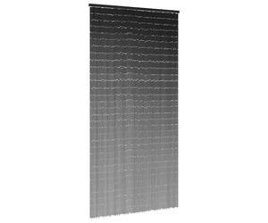 Ordellia Rideau Anti-Insectes Gris foncé 100x200 cm en Bambou Durable pour Porte, moustiquaire Efficace Contre Insectes, Mouche, Grillage, Protection Maison, Facile à Installer