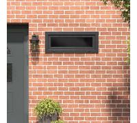 Ordellia RISOR Fenêtre de cave 110 x 40 cm en PVC et verre anthracite, fenêtre pivotante comme élément de fenêtre avec verre isolant, cadre et joint pour cave, rénovation et ventilation