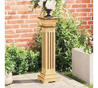 Ordellia Support carré pour Plantes en Bois Clair 17x17x66 cm MDF Robuste pour Jardin et intérieur, idéal pour Soutenir Tuteurs, Treillis, Cages, colonnes, Arches, grilles ou Plantes grimpantes