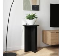 Ordellia Support de Plante Noir 2 pièces en Bois d'ingénierie Ø40 x 60 cm, Support Tuteur Arceau pour Plantes en Pot, Idéal pour Balcon, Terrasse, Jardin, pour Croissance et Maintien de Rosiers