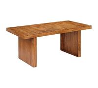 Ordellia Table à Manger en Bois Massif d'acacia 180x90 cm Robuste pour Salle à Manger, Bureau ou Salon avec Finition Miel, Design Vintage, idéale pour Repas dinatoires et espaces de Vie