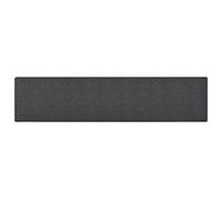Ordellia Tapis de Couloir Anthracite 50x250 cm en polypropylène tufté, Lavable, antidérapant, Poil Doux 3 mm, pour Salon Chambre Cuisine Couloir Bureau intérieur décoration Moderne
