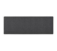 Ordellia Tapis de Couloir Anthracite 80 x 250 cm en polypropylène tufté, Tapis Moquette Lavable antidérapant, Poil Doux Moelleux pour Salon Chambre Cuisine Couloir Bureau intérieur décoration