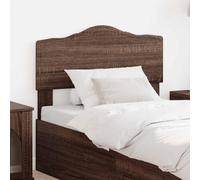 Ordellia Tête de lit chêne Brun en Bois d ingénierie rectangulaire 78 x 3 x 90 cm, Panneau dosseret pour Chambre Adulte Enfant ado Installation avec Support et Fixation