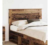 Ordellia Tête de lit en Bois Ancien 120 cm, dosseret en Bois d’ingénierie, Panneau décoratif pour Chambre Adulte, Support Mural, Entretien Facile, Installation à Deux Personnes