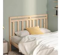 Ordellia Tête de lit en Bois Massif de pin 166 x 4 x 100 cm pour Cadres compatibles, dosseret Mural Adulte Enfant, Support de Lecture et Confort Chambre