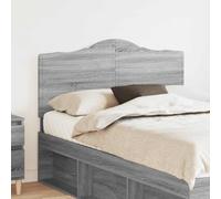 Ordellia Tête de lit Gris Sonoma, Bois d’ingénierie rectangulaire 123 x 3 x 100 cm, dosseret Mural rembourré, pour Chambre Adulte, Installation Facile