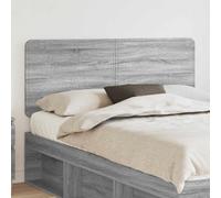 Ordellia Tête de lit Gris Sonoma en Bois d’ingénierie rectangulaire 143 x 100 cm, Panneau dosseret pour Chambre Adulte, Installation Murale avec Finition Facile à Nettoyer