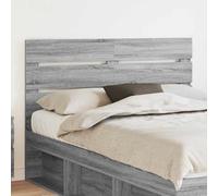 Ordellia Tête de lit Grise Sonoma en Bois d’ingénierie rectangulaire 143 x 3 x 100 cm, Panneau rembourré pour Chambre Adulte, Montage à Deux Personnes