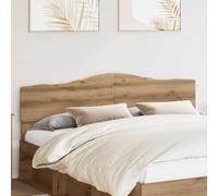 Ordellia Tête de lit rectangulaire en Bois d’ingénierie chêne Artisanal, 183 x 90 cm, Panneau pour dosseret, Installation avec Support Fixation Chambre Adulte Enfant, Style Minimaliste