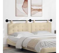 Ordellia Tête de lit Suspendue Tissu rembourrée, 170 x 55 x 5 cm, Montage Mural avec Rail métal et Ceintures Amovibles, Chambre Adulte Enfant ado, décoration Confort Appui Dossier