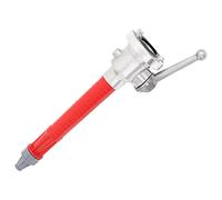 Ordellia Tuyau de jet de pompier avec raccord Storz B, buse d'eau en aluminium et plastique, 44 cm, 8 bar, 200 l min, portée de 20 m pour protection incendie