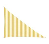 Ordellia Voile d'ombre Triangulaire 3 x 4 x 5 m HDPE avec Fixations Acier Inoxydable Protection UV 90% pour Jardin terrasse Balcon extérieur Patio