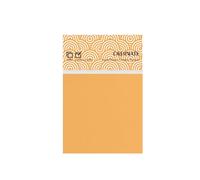 Ordinate Sticky Notes - Lot de 12 paquets de notes adhésives - Collection - Notes esthétiques pour papeterie - Planificateur hebdomadaire - 100 feuilles/pastilles - Notes de post it à faire - Abricot