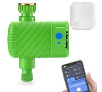 Ordinateur d'arrosage WiFi, indice de protection IP66, compatible avec une application mobile, pour jardin et pelouse, de couleur vert clair