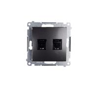 54 MODULE ANTHRACITE PRISE ORDINATEUR 2X PREMIUM 54 D62.01/48