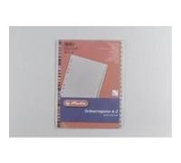 Ordner-regist.pp a-z a4 20tlg. herlitz 10843522 G