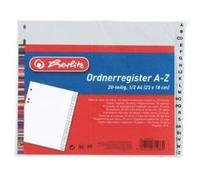Ordnerreg. pp a-z 1 2 a4 herlitz 10843514 G