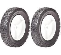 Oregon 72-108 Roue 8X175 Diamant Plastique Remplace AMF 54446 Craftsman 255W109 8117J (Lot de 2)