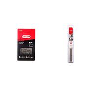 Oregon 91VXL055E Chaîne de tronçonneuse 3/8" 1,3 mm & Q70509C Pack de 3 Limes rondes 4,0 mm