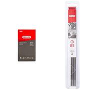 Oregon AdvanceCut 90PX Chaîne de tronçonneuse pour équiper les Elagueuses 25 cm Einhell, Gardol, Matrix, Mr. Gardener, Pattfield, 40 Maillons Entraineurs & Q70509C Pack de 3 Limes rondes 4,0 mm