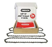 Oregon Chaîne de Tronçonneuse pour Guide 30cm, 3/8" LP, 1,3mm, 44 Maillons