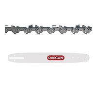 Oregon Chaîne et Guide de Tronçonneuse - Chaîne 3/8" Low Profile, 0.43 pouces (1.1mm), 52 maillons avec Guide A041 de 35cm, compatible avec Bosch, Makita, Dolmar, Einhell, Ryobi, Worx et autres
