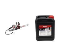 Oregon CS1500 - Tronçonneuse Électrique 230V avec Auto-Affûtage, Guide de 45 cm, Puissance 2400W & Huile pour Chaîne et Guide-Chaîne de Tronçonneuse, 5 L (O10-4936)