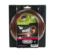 Oregon Fil de débroussailleuse 3 mm, Résistant à la chaleur, 3.0mm x 56m | Coupe herbes hautes, mauvaises herbes, végétation dense, compatible avec modèles standards