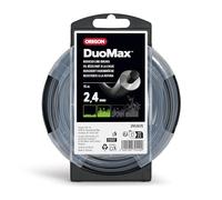 Oregon Fil de débroussailleuse Matériau double 2.4mm, Coupe herbes hautes, mauvaises herbes, végétation dense, Fil nylon haute résistance, compatible avec modèles standards, 2.4mm x 15m (295367E)