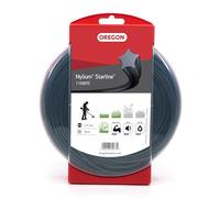 Oregon Fil de débroussailleuse Nylon Étoile 2.7mm, Coupe herbes hautes, mauvaises herbes, végétation dense, Fil nylon haute résistance, compatible avec modèles standards, 2.7mm x 70m (110987E)