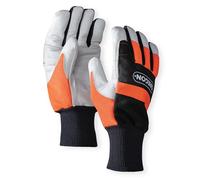 Oregon - Gants de Sécurité en Cuir pour Tronçonneuse, Protection de la Main Gauche, Taille L