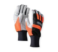 Oregon - Gants de Sécurité en Cuir pour Tronçonneuse, Protection des Deux Mains, Taille XL