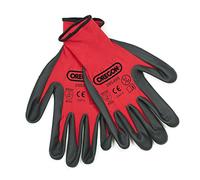 OREGON - Gants de Travail en Nylon Extensible avec Revêtement Nitrile, Gants de Jardinage & Bricolage, Protègent du Vent & du Froid, Anti-Coupure EPI - Taille L