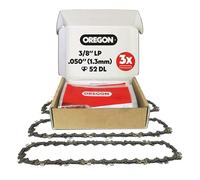 Oregon Lot de 3 chaînes de scie S52X3