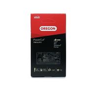 OREGON PowerCut - Chaîne de Tronçonneuse pour Guide-Chaîne 50 cm (20") / Pas 3/8" / Jauge 1,6 mm / Gouges carrée / 72 Maillons d'Entraînements - Compatible avec AEG, Carver & Stihl (75EXL)