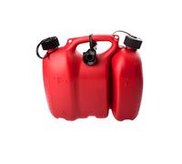 Oregon Professional Combi-Can Rouge 6L Essence + 3L Huile | Bidon combiné 2 compartiments, 6L essence et 3L huile, robuste, usage professionnel