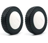 Oregon Roue universelle pour toutes les tondeuses à gazon courantes - 175 mm (Lot de 2)