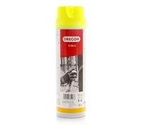 Oregon Spray de Marquage Forestier Jaune Fluo 500ml | Séchage rapide, tient jusqu'à 2 ans, idéal pour marquage forestier et chantiers