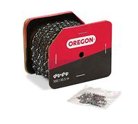 Oregon Super 70 Chaîne de tronçonneuse à ciseau - Rouleau de 30,5 m, pas de 0,95 cm, calibre 0,1 cm, modèle # 72LPX100U