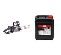 Oregon Tronçonneuse Électrique CS1400 2400W, Puissante Tronçonneuse Électrique avec Guide-Chaîne de 40 cm, Chaîne de Tronçonneuse ControlCut & Huile pour Chaîne et Guide-Chaîne de Tronçonneuse, 5L