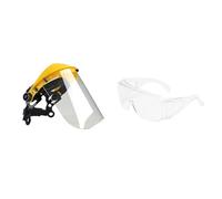 Oregon - Visière de Protection Ajustable en Polycarbonate, Protection du Front et du Visage & Surlunettes de sécurité 3M™ Visitor 71448-00001M
