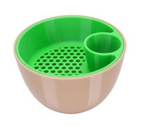Oreilet Bol à Pistache, Collation de Service avec Un Stockage de Coquilles, Bols à Double Plat pour Fruits, Noix, Arachides, Cerises, Pop-Corn, Edamame, Bonbons et Collations (Type 3)