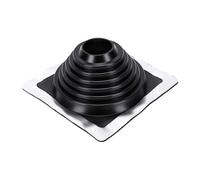 Oreilet Botte d'étanchéité en Silicone Tuyau de Toiture Métallique | Collier de Toit pour Réparation de Ventilation Bottier, pour Conduit de 2 3/4 à 7 Pouces, Cheminée, Conduit Ventilation HVAC.