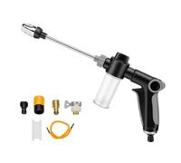 Oreilet Buse de Tuyau Haute Pression, Buse Pulvérisation Tuyau D'Arrosage Réglable à 360 °, Brosse de Pulvérisation de Lavage de Voiture, Pistolet à Mousse pour Arrosage des Plantes