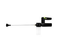 Oreilet Plumeau de Poudre de Terre de Diatomées à Piles, Applicateur de Poudre de Jardin avec Baguette Télescopique, Pulvérisateur de Poudres, Application de Poudres Domestiques