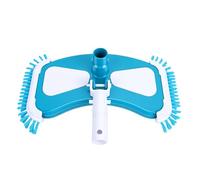 Oreilet Tête d'aspirateur de Piscine, Forme de Demi-Lune, Forte Aspiration, Coins Propres, Tête Universelle de Nettoyage de Piscine, Brosse d'aspirateur de avec Construction en ABS pour Piscines