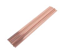 Oreilet Tiges de Brasage à Souder en Argent 15%, 20 Pièces, BCuP-5 | Soudage Plat Tiges de Brasage en Cuivre Plat en Alliage de Cuivre Phos à Souder à L'argent pour HVAC, 0,05x0,13x10 Pouces